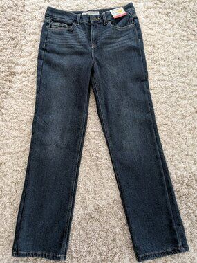 Wind River Women's T-Max Heat Hi-rise Blue Jeans Size 10X32 New Insulated Lining